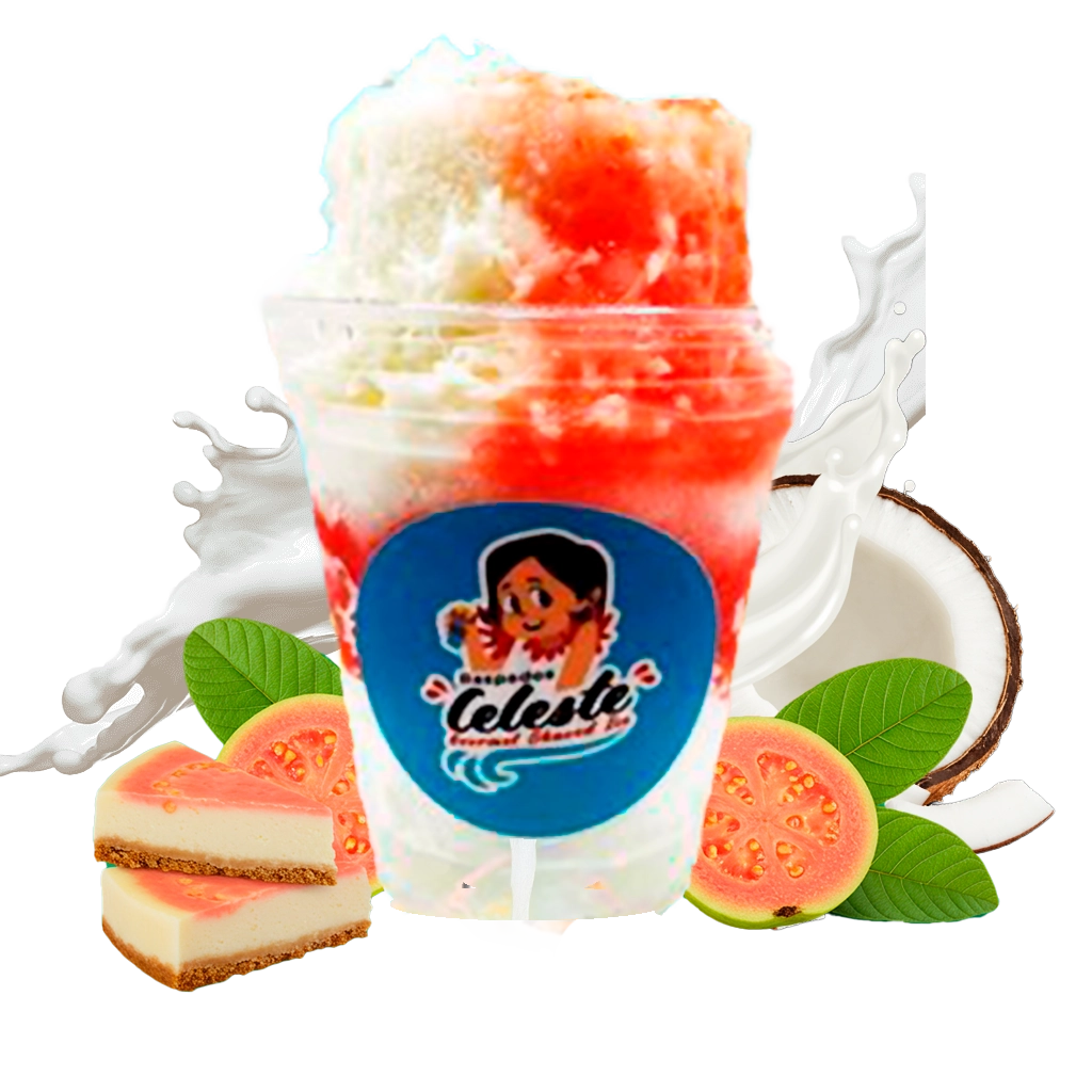 Colado de Guayaba y crema dulce casera