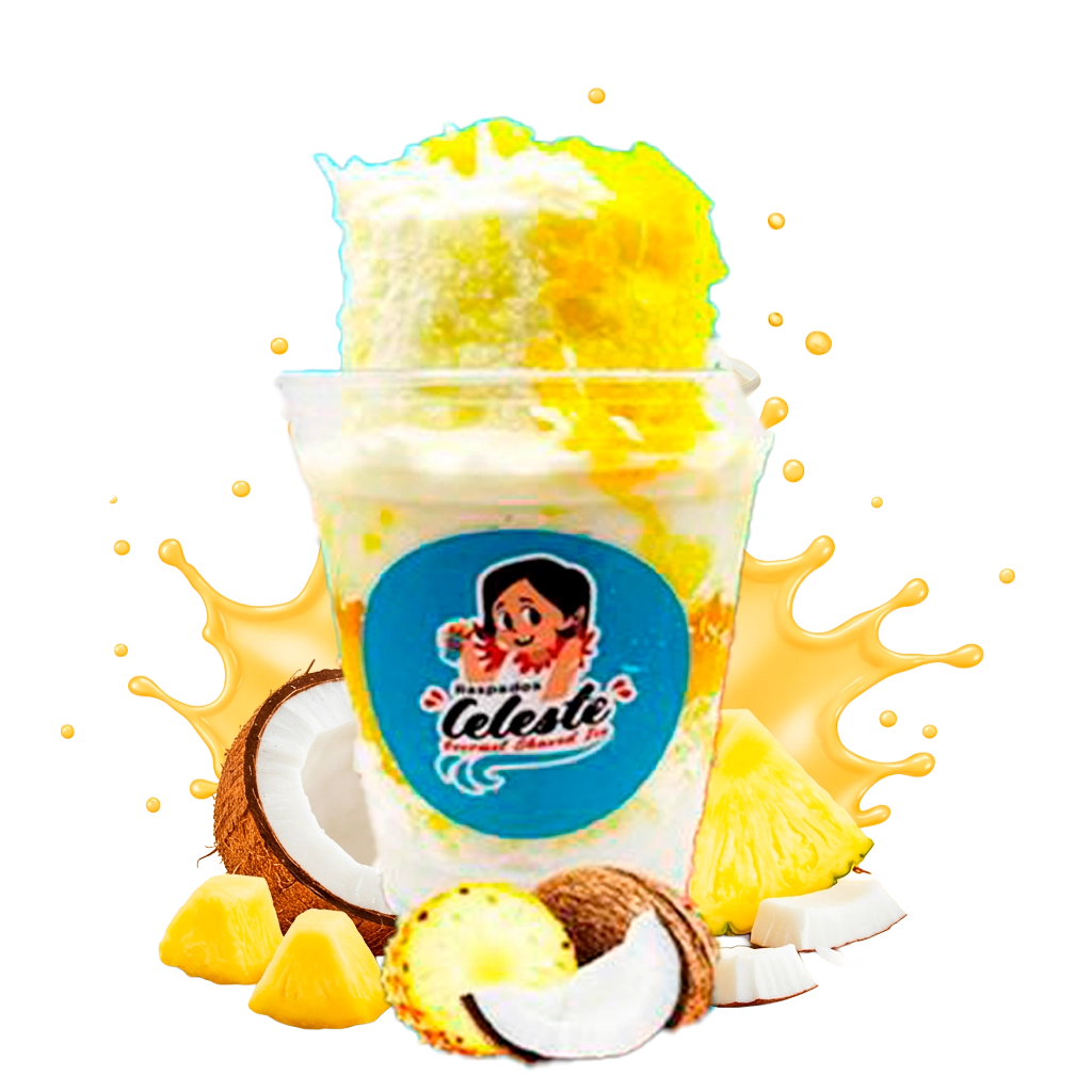 Colado de Piña y crema dulce casera