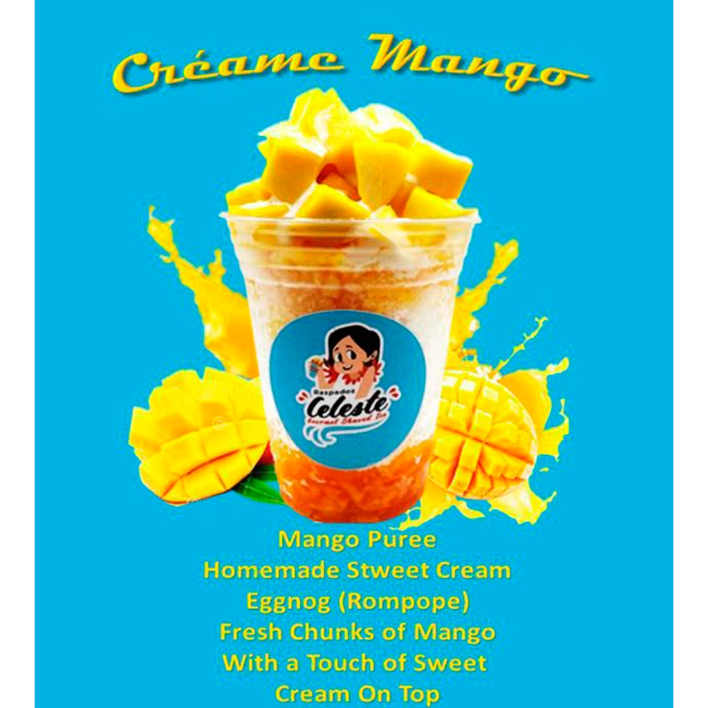 Crema de Mango background