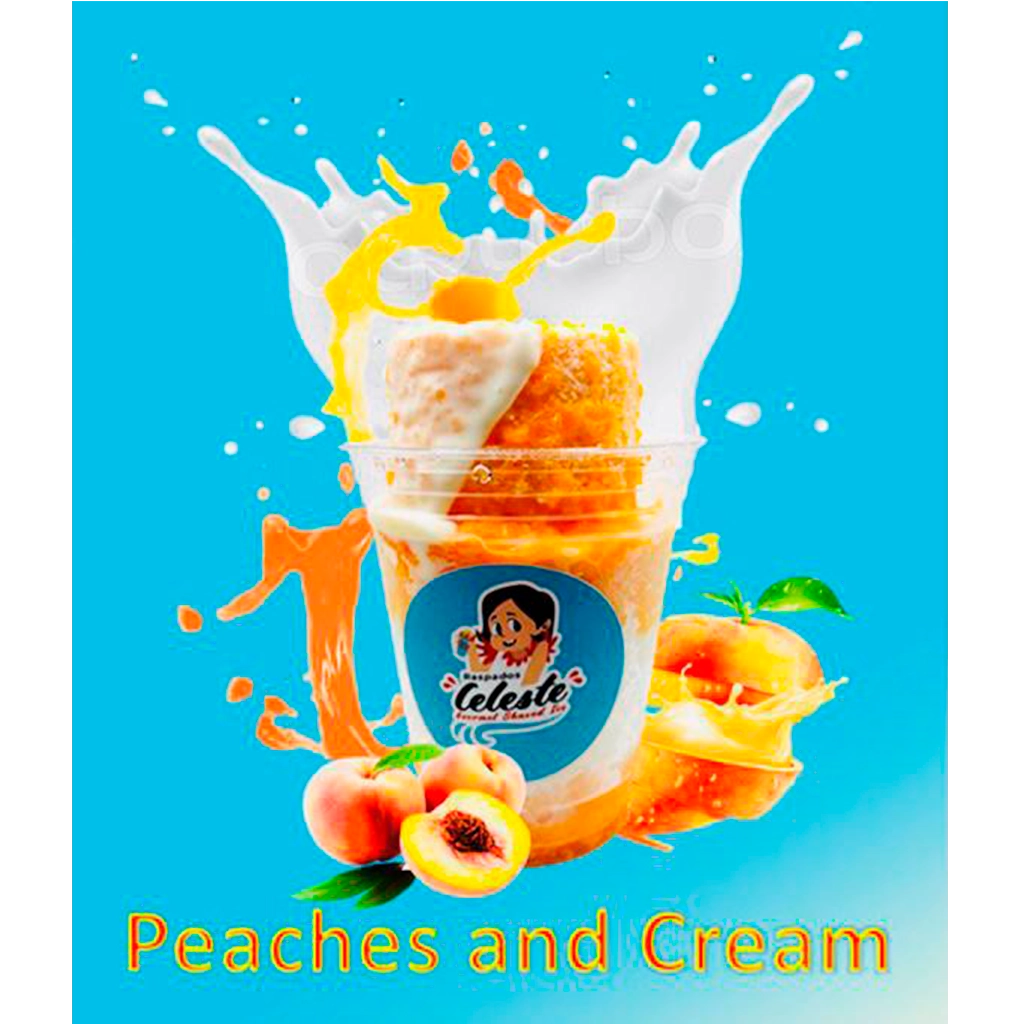 Duraznos y Crema background