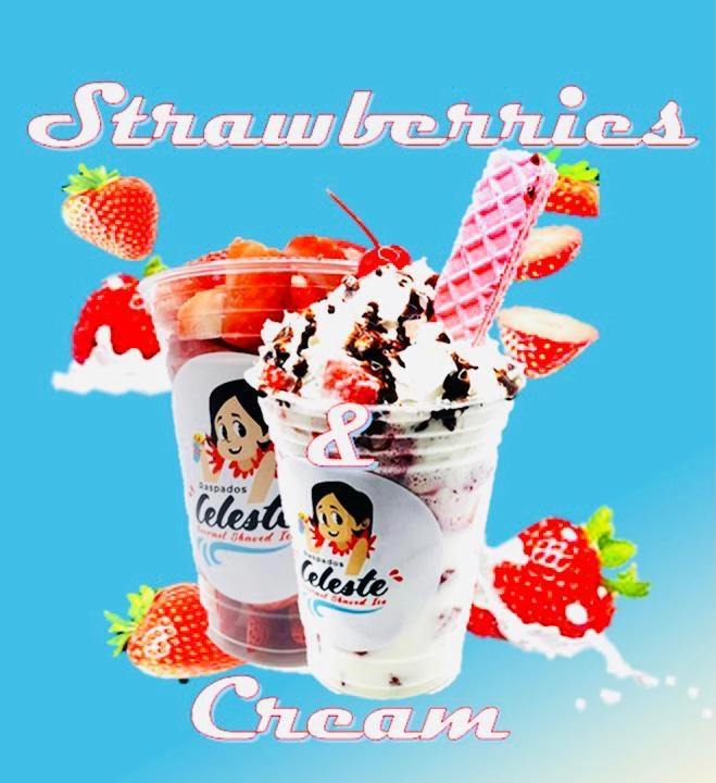 Fresa y Crema background